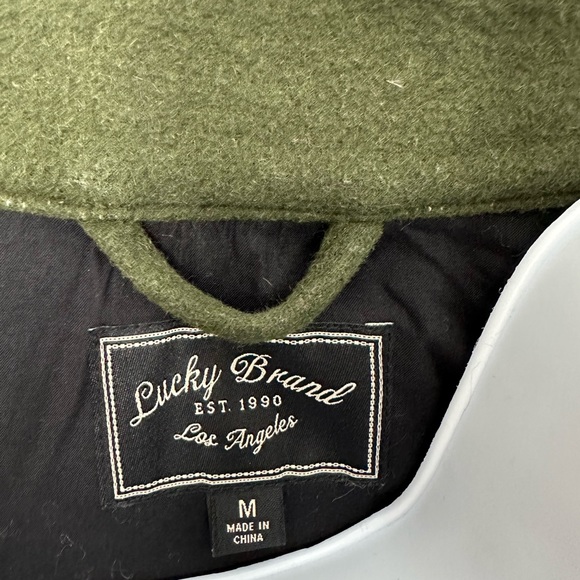 Lucky Brand dark green coat, size medium - Picture 4 of 4